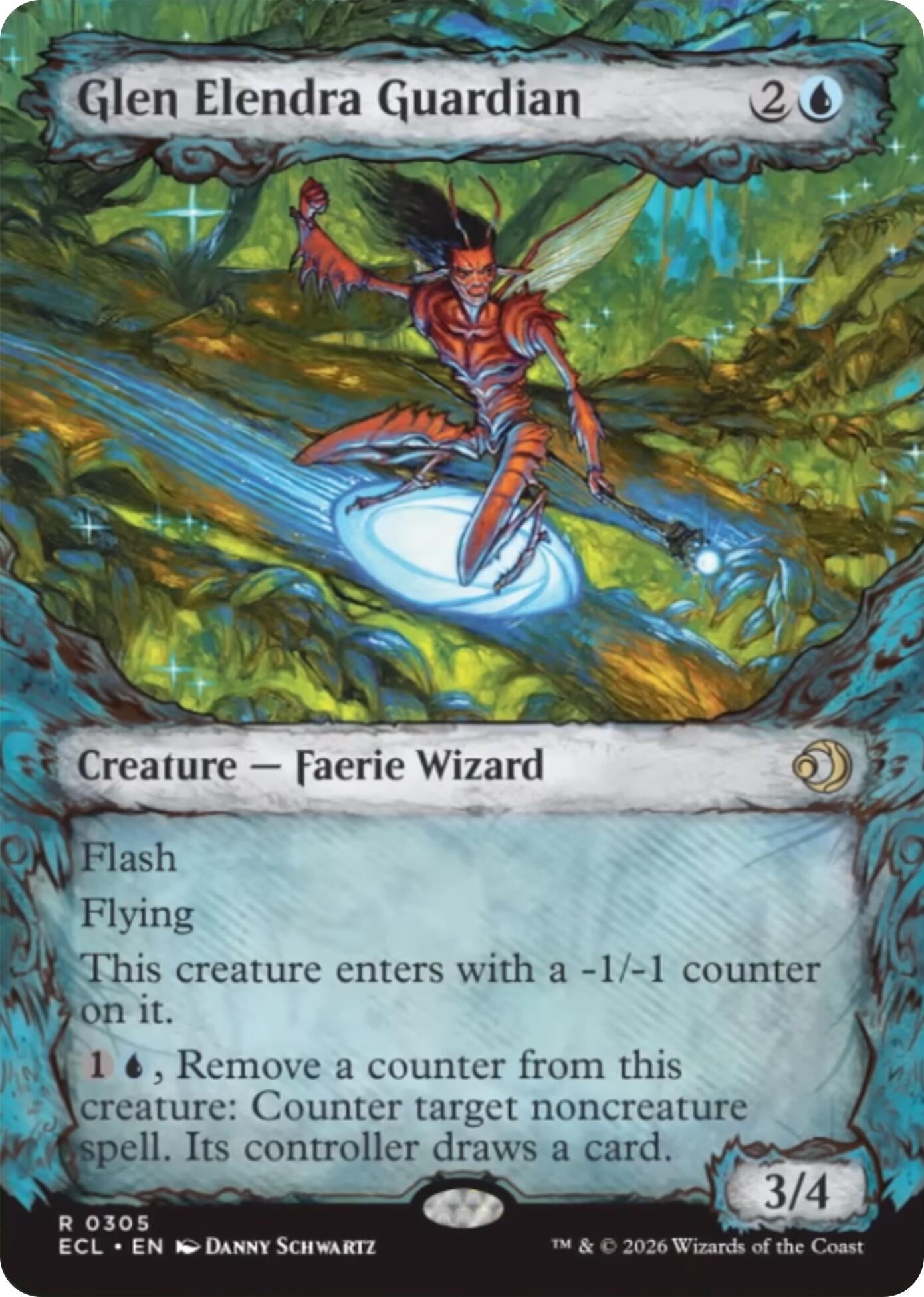 Image for Glen Elendra Guardian (0305) (Showcase) (305) [Lorwyn Eclipsed] - Magic: The Gathering