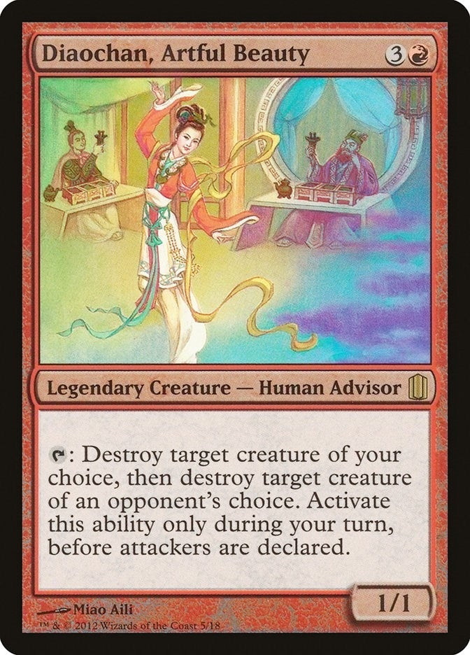 Image for Diaochan, Artful Beauty (5) [Commander's Arsenal] - Magic: The Gathering