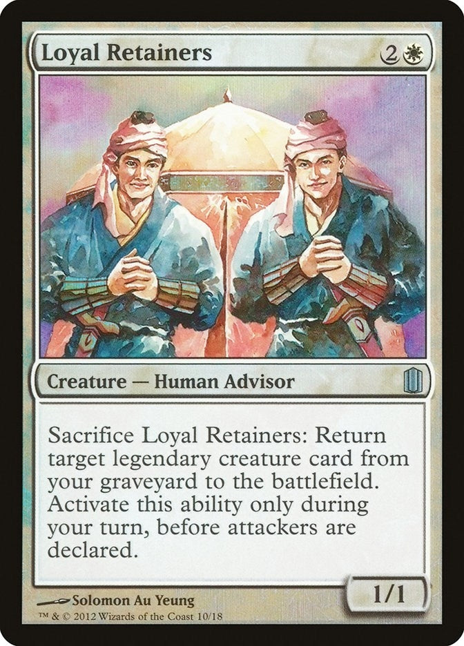Image for Loyal Retainers (10) [Commander's Arsenal] - Magic: The Gathering