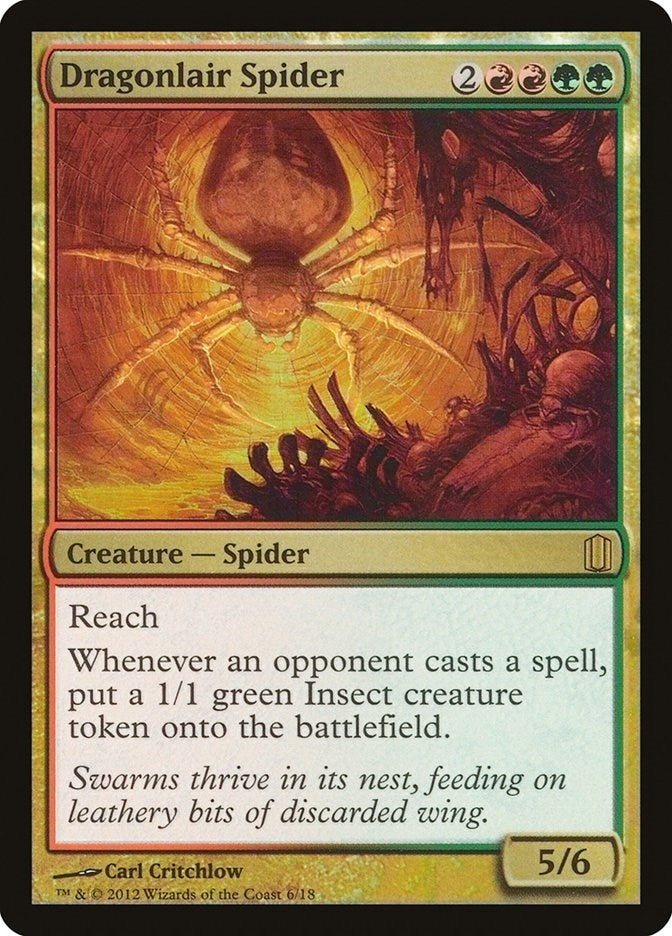 Image for Dragonlair Spider (6) [Commander's Arsenal] - Magic: The Gathering
