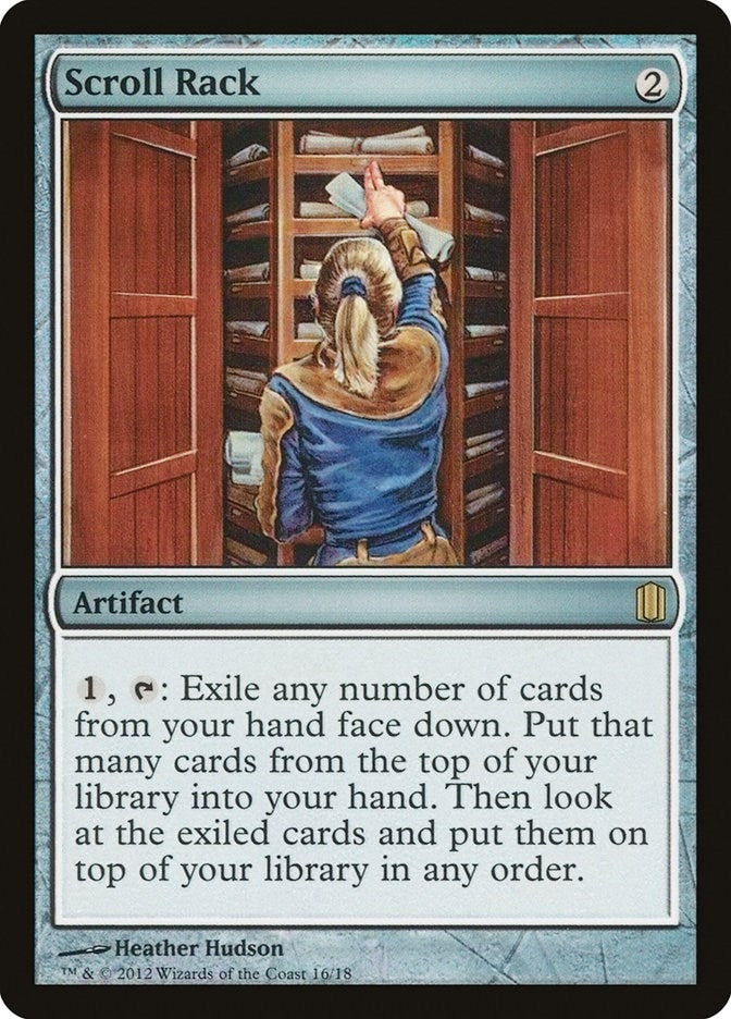 Image for Scroll Rack (16) [Commander's Arsenal] - Magic: The Gathering