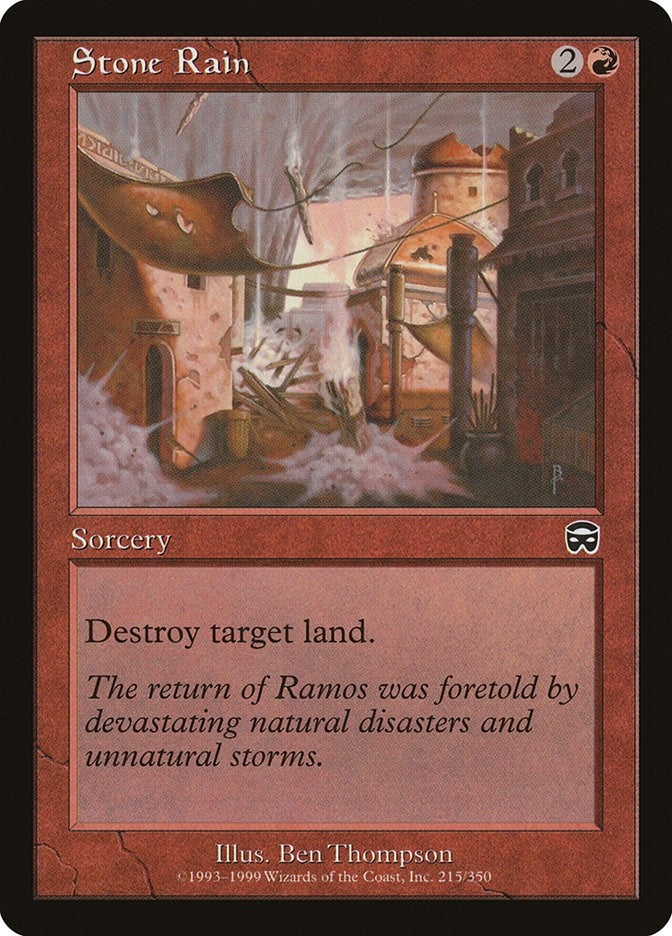 Image for Stone Rain (215) [Mercadian Masques] - Magic: The Gathering