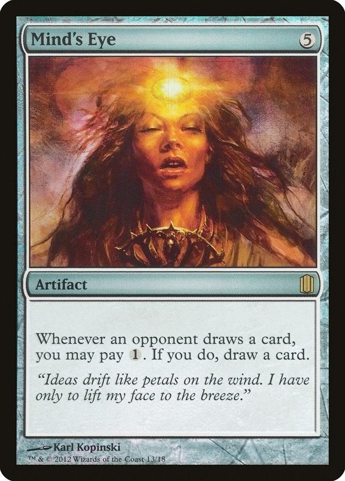 Image for Mind's Eye (13) [Commander's Arsenal] - Magic: The Gathering