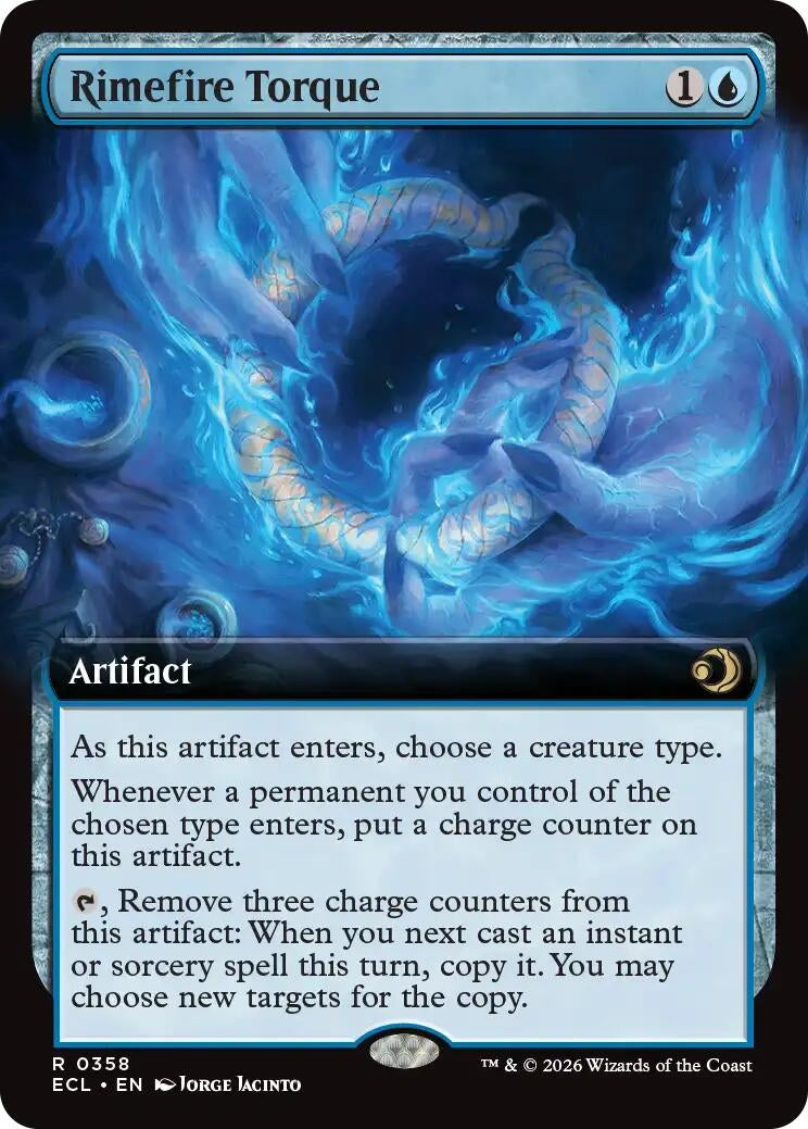 Image for Rimefire Torque (Extended Art) (358) [Lorwyn Eclipsed] - Magic: The Gathering