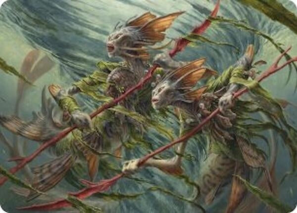 Champions of the Shoal Art Card (6) [Art Series: Lorwyn Eclipsed]