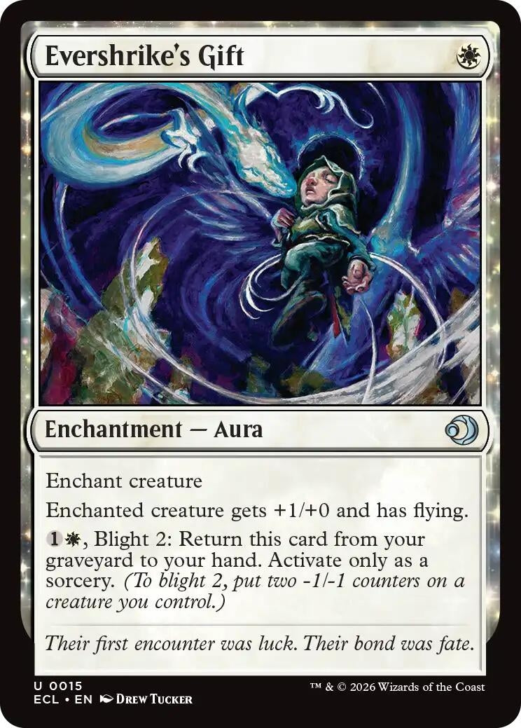 Image for Evershrike's Gift (15) [Lorwyn Eclipsed] - Magic: The Gathering