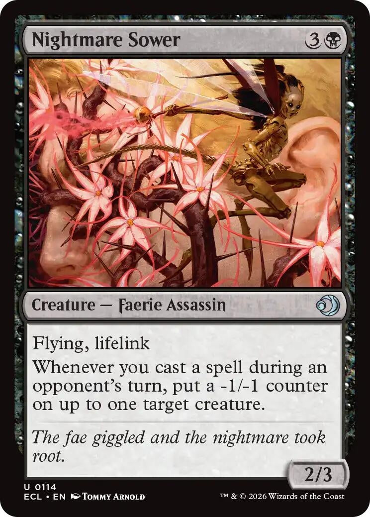 Image for Nightmare Sower (114) [Lorwyn Eclipsed] - Magic: The Gathering