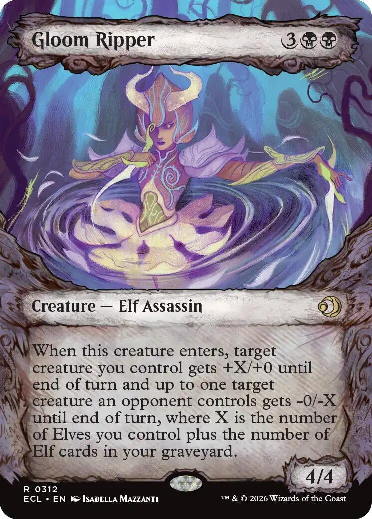 Image for Gloom Ripper (Showcase) (312) [Lorwyn Eclipsed] - Magic: The Gathering