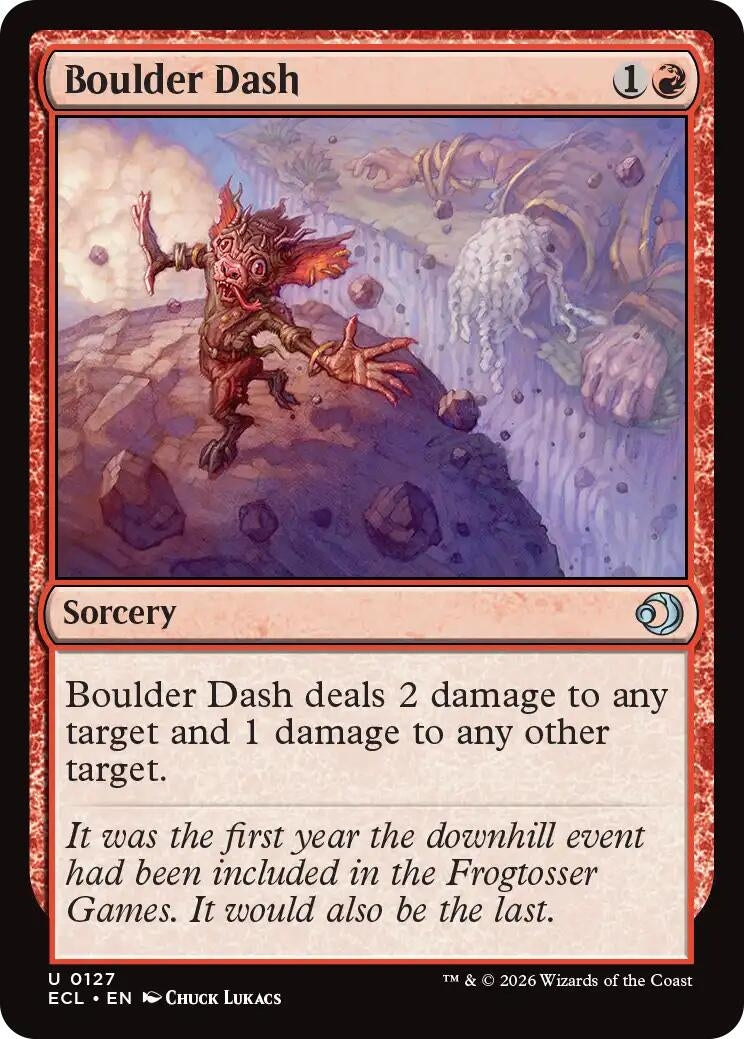 Image for Boulder Dash (127) [Lorwyn Eclipsed] - Magic: The Gathering