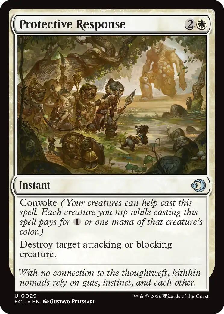 Image for Protective Response (29) [Lorwyn Eclipsed] - Magic: The Gathering