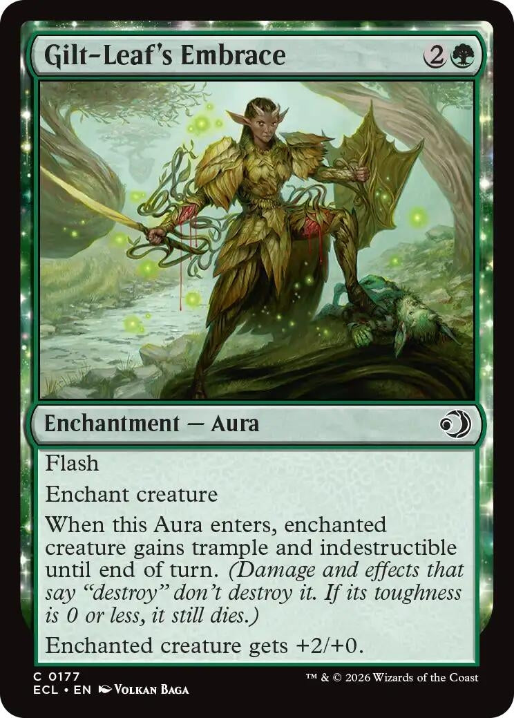 Image for Gilt-Leaf's Embrace (177) [Lorwyn Eclipsed] - Magic: The Gathering