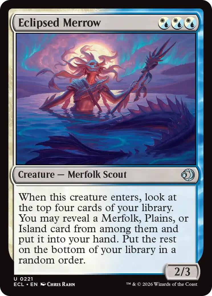 Image for Eclipsed Merrow (221) [Lorwyn Eclipsed] - Magic: The Gathering