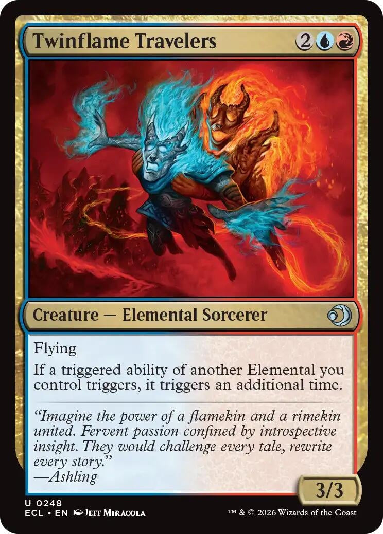 Image for Twinflame Travelers (248) [Lorwyn Eclipsed] - Magic: The Gathering