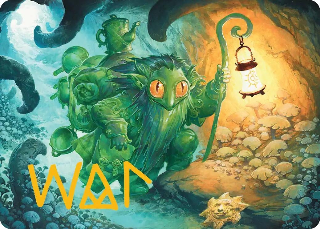 Image for Mutable Explorer Art Card (21/54) (Gold-Stamped Signature) (21) [Lorwyn Eclipsed] - Magic: The Gathering