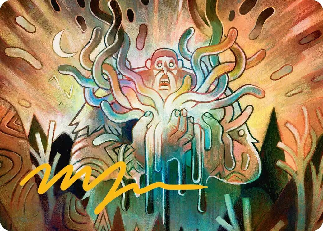 Image for Aurora Awakener Art Card (40/54) (Gold-Stamped Signature) (40) [Lorwyn Eclipsed] - Magic: The Gathering