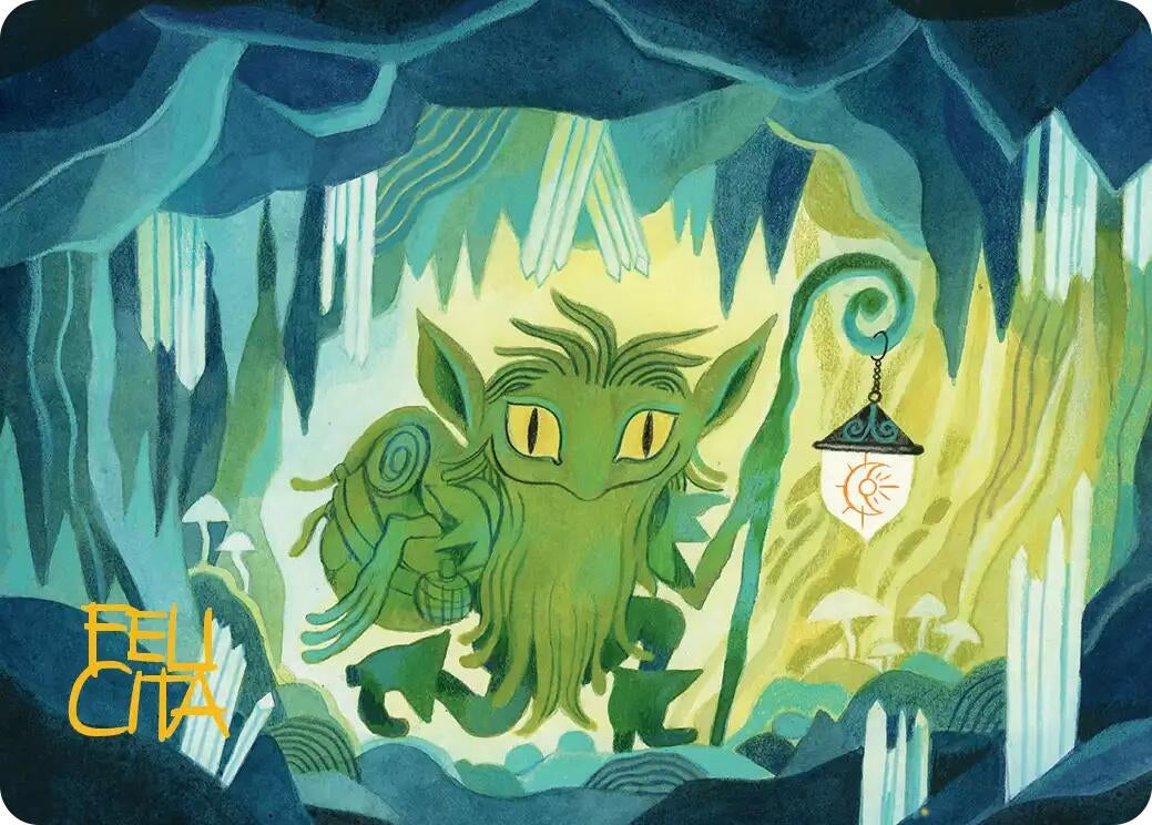 Image for Mutable Explorer Art Card (43/54) (Gold-Stamped Signature) (43) [Lorwyn Eclipsed] - Magic: The Gathering