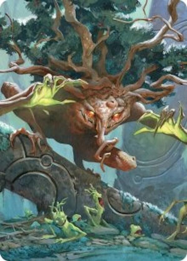 Ferrafor, Young Yew Art Card (47) [Art Series: Lorwyn Eclipsed]