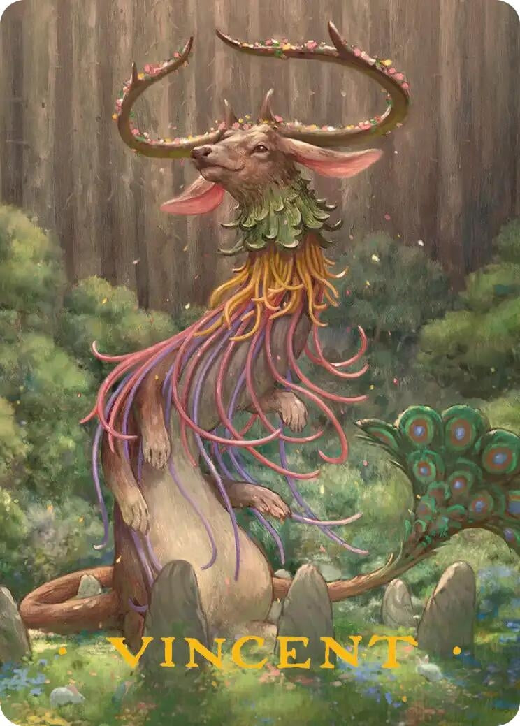 Image for Jubilation Art Card (Gold-Stamped Signature) (48) [Lorwyn Eclipsed] - Magic: The Gathering