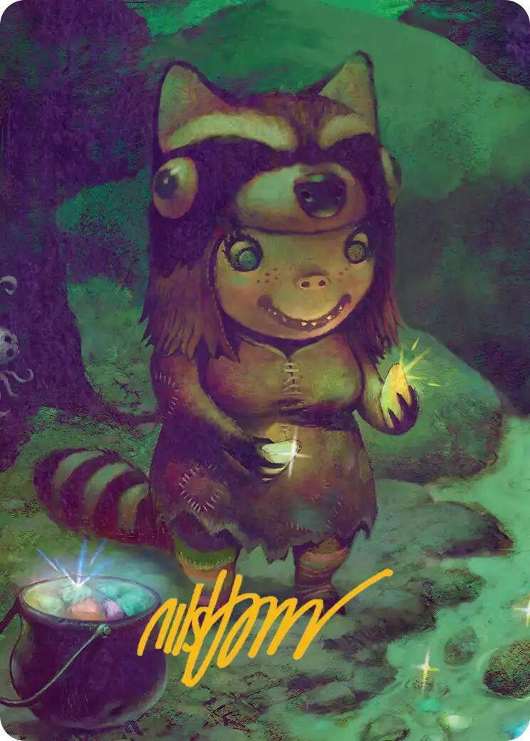 Image for Glister Bairn Art Card (Gold-Stamped Signature) [Lorwyn Eclipsed] - Magic: The Gathering