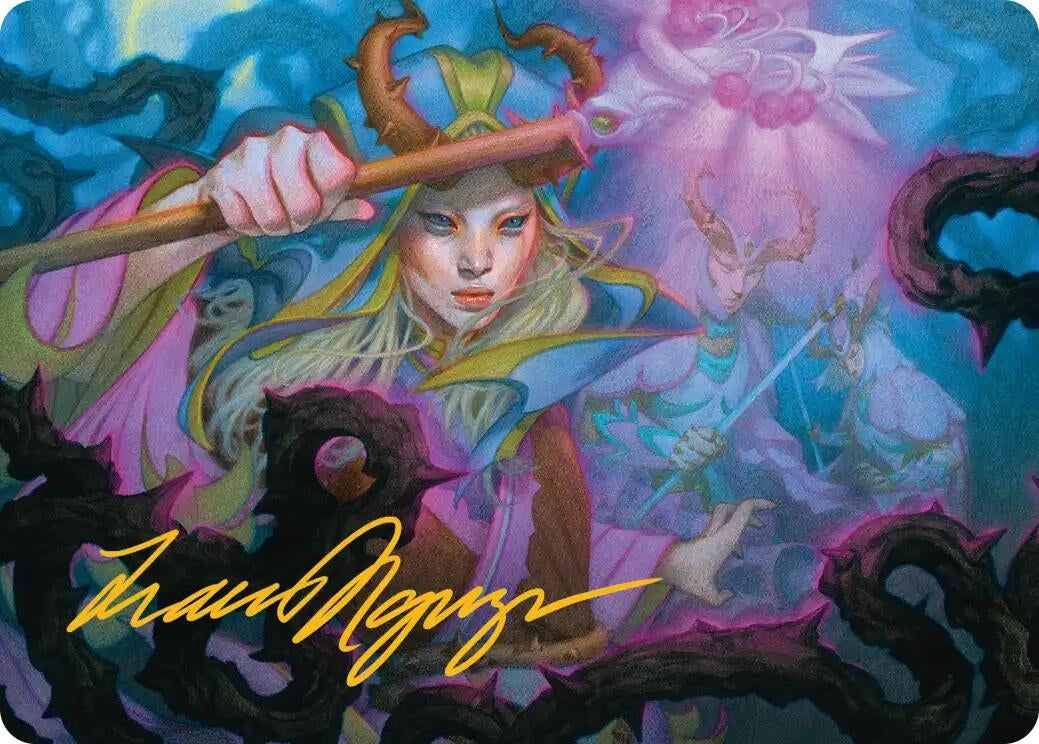 Image for Stoic Grove-Guide Art Card (Gold-Stamped Signature) [Lorwyn Eclipsed] - Magic: The Gathering