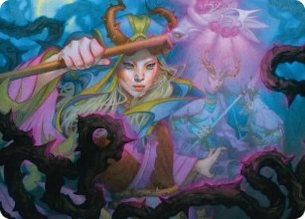 Stoic Grove-Guide Art Card [Art Series: Lorwyn Eclipsed]