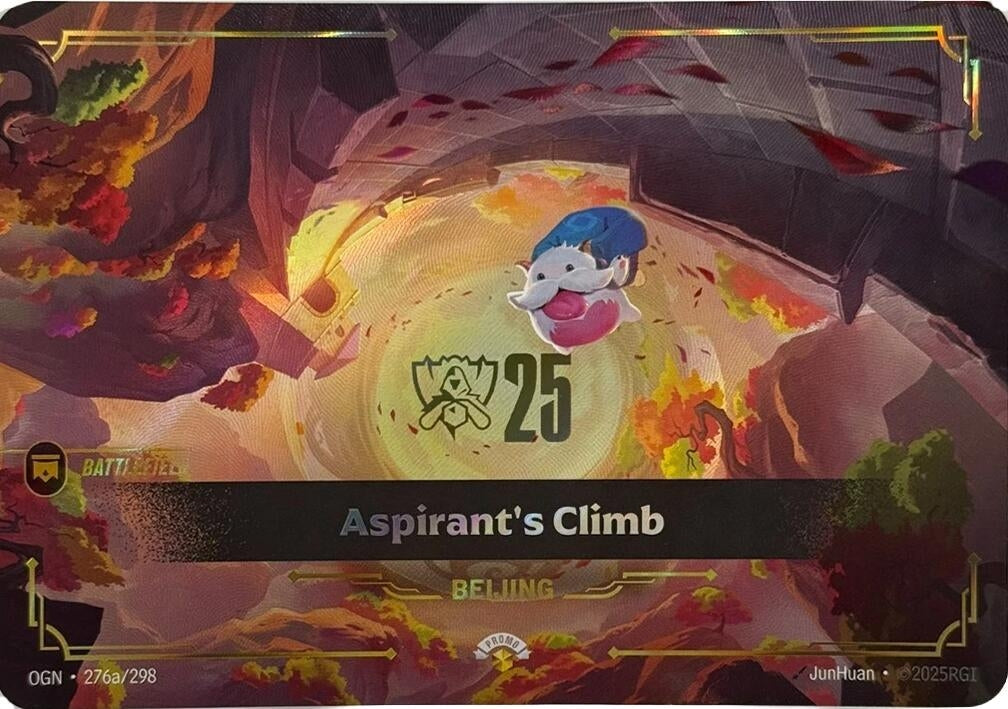 Image for Aspirant's Climb (276a/298) [Riftbound Promotional Cards] - Riftbound: League of Legends Trading Card Game