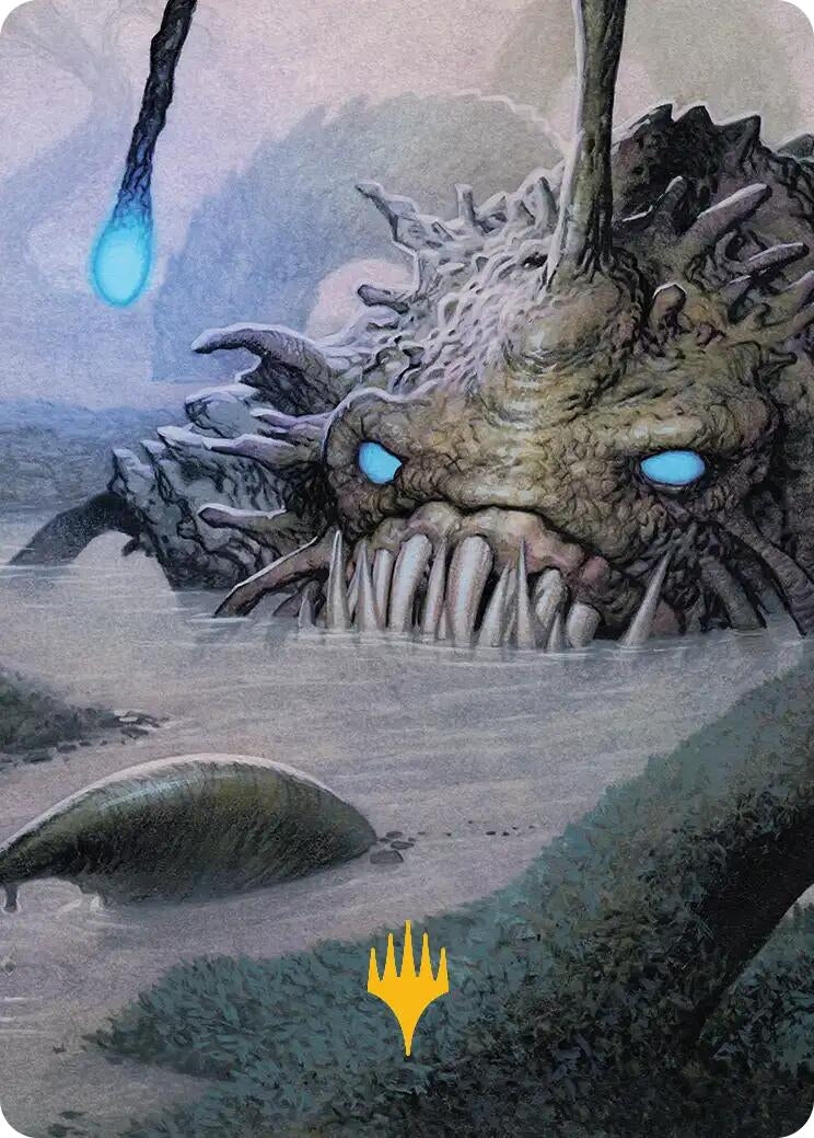 Image for Deceit Art Card (Gold-Stamped Planeswalker Symbol) [Lorwyn Eclipsed] - Magic: The Gathering