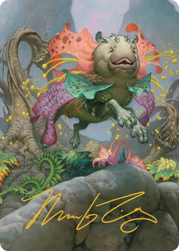Image for Vibrance Art Card (Gold-Stamped Signature) [Lorwyn Eclipsed] - Magic: The Gathering