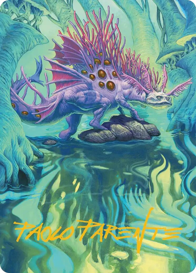 Image for Wistfulness Art Card (Gold-Stamped Signature) [Lorwyn Eclipsed] - Magic: The Gathering