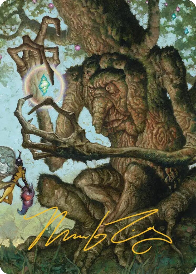 Image for Faeburrow Elder Art Card (Gold-Stamped Signature) [Lorwyn Eclipsed] - Magic: The Gathering
