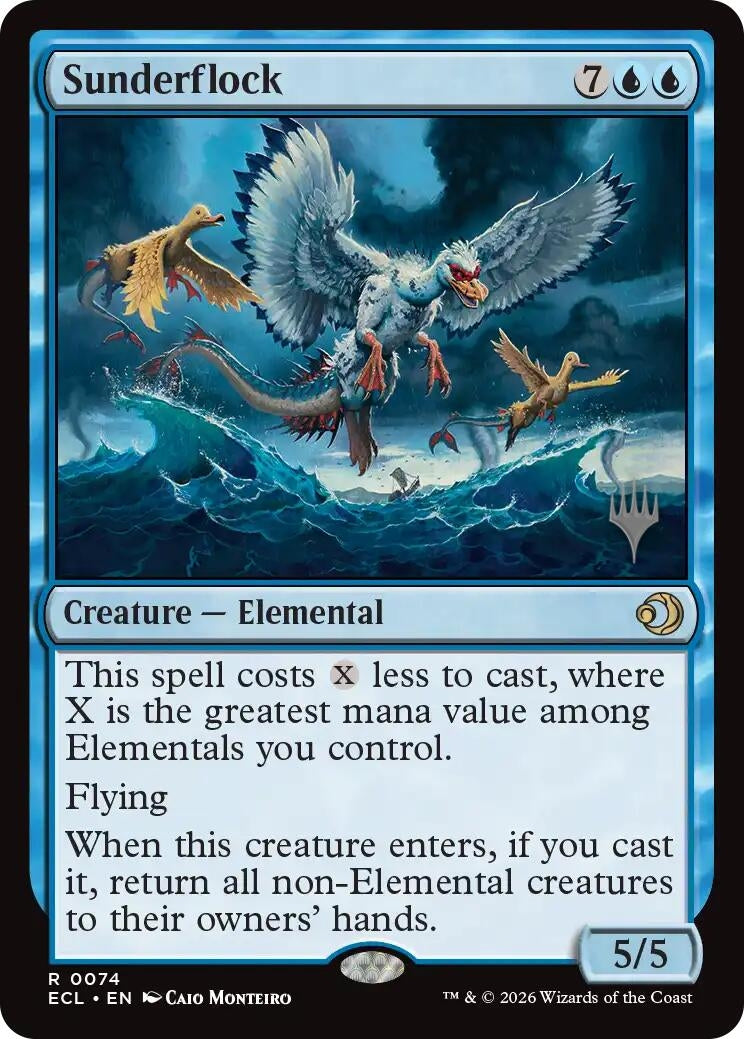 Image for Sunderflock (74) [Lorwyn Eclipsed] - Magic: The Gathering