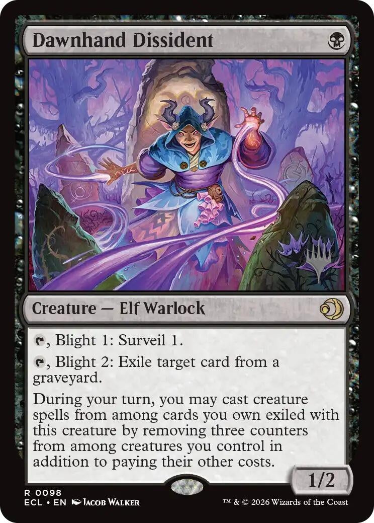 Image for Dawnhand Dissident (98) [Lorwyn Eclipsed] - Magic: The Gathering