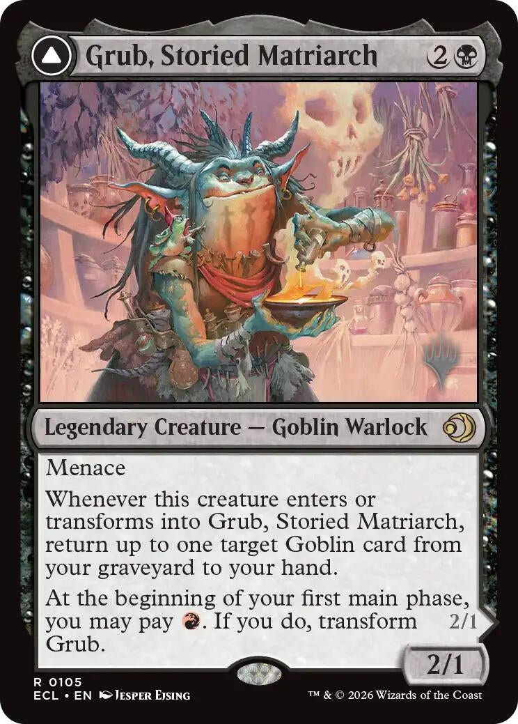 Image for Grub, Storied Matriarch (105) [Lorwyn Eclipsed] - Magic: The Gathering