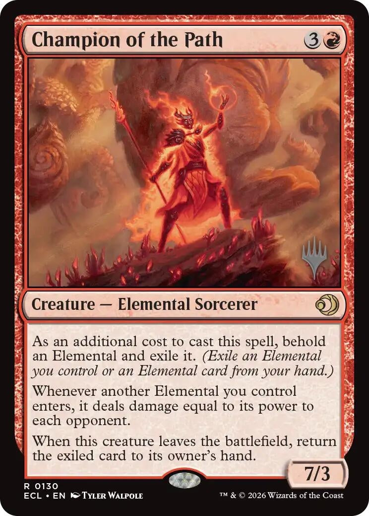 Image for Champion of the Path (130) [Lorwyn Eclipsed] - Magic: The Gathering