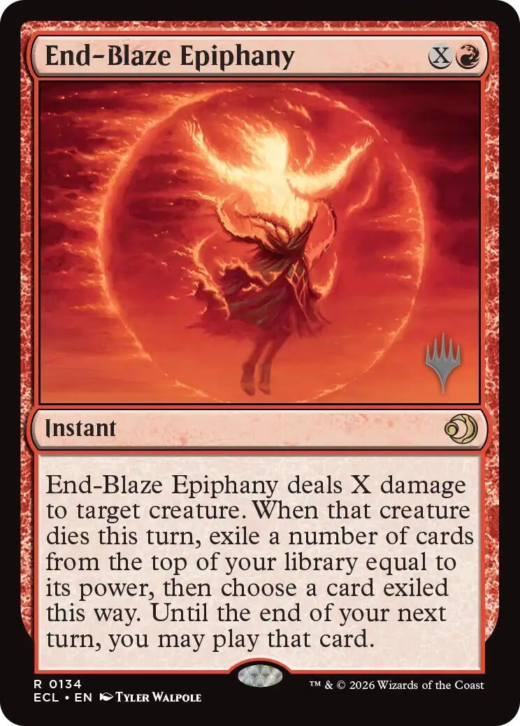 Image for End-Blaze Epiphany (134) [Lorwyn Eclipsed] - Magic: The Gathering