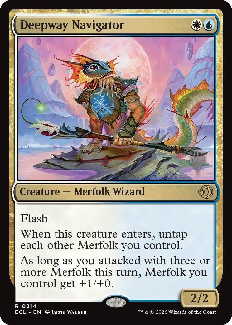 Image for Deepway Navigator (214) [Lorwyn Eclipsed] - Magic: The Gathering