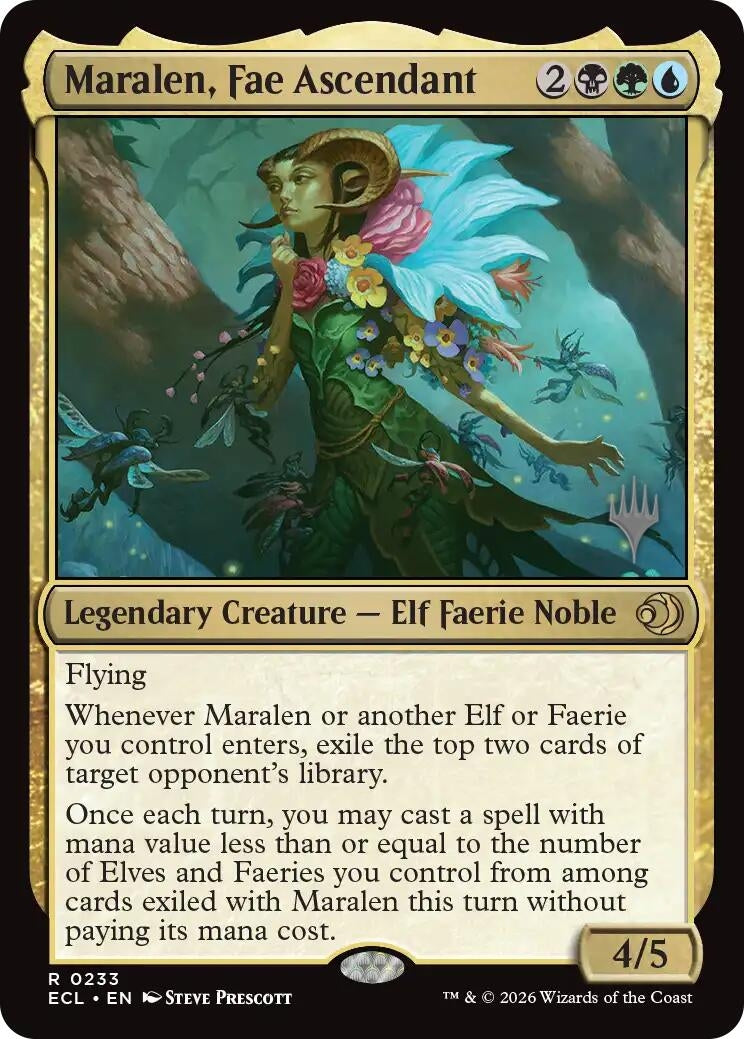 Image for Maralen, Fae Ascendant (233) [Lorwyn Eclipsed] - Magic: The Gathering