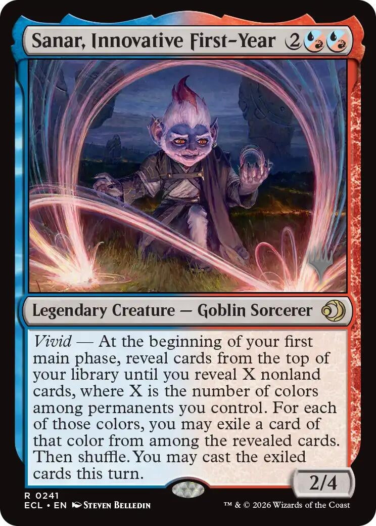Image for Sanar, Innovative First-Year (241) [Lorwyn Eclipsed] - Magic: The Gathering