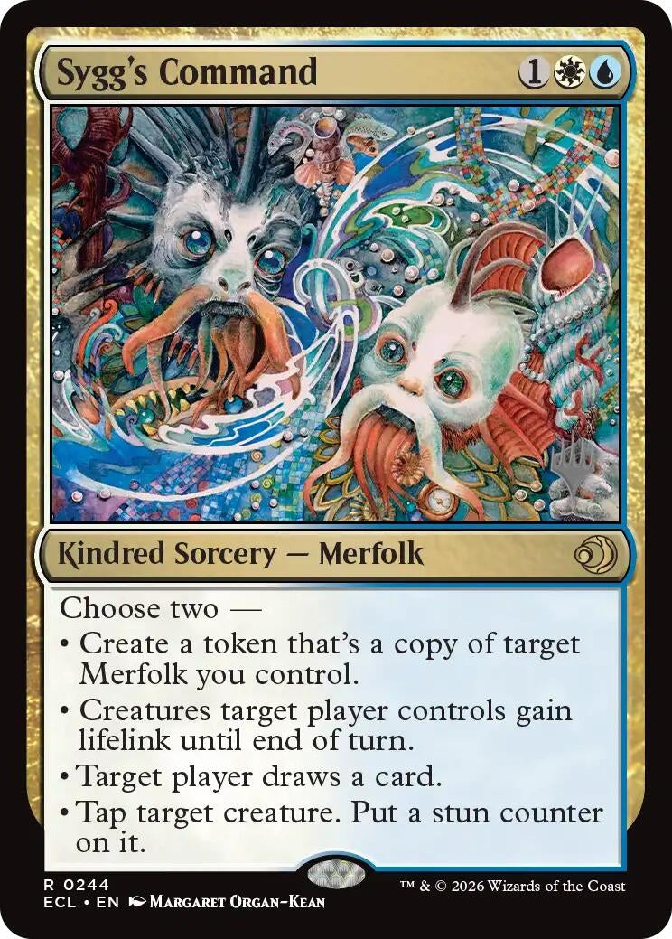Image for Sygg's Command (244) [Lorwyn Eclipsed] - Magic: The Gathering