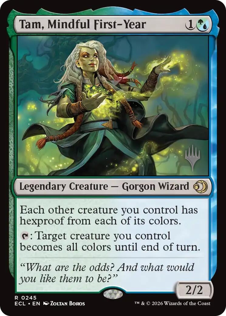 Image for Tam, Mindful First-Year (245) [Lorwyn Eclipsed] - Magic: The Gathering