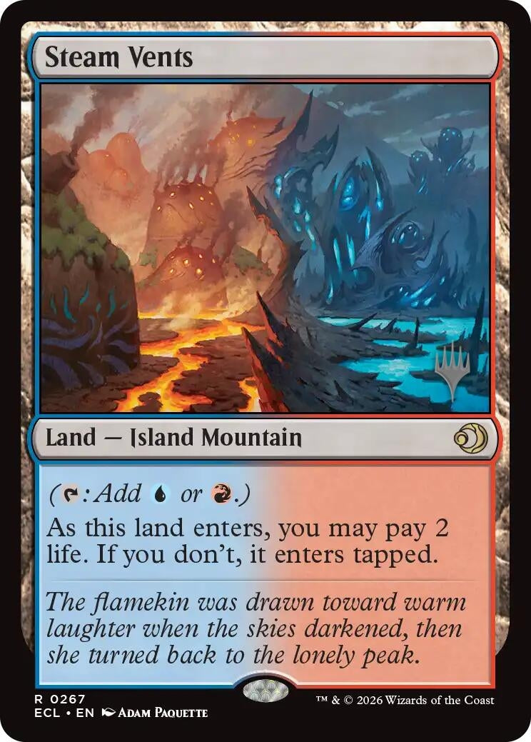 Image for Steam Vents (267) [Lorwyn Eclipsed] - Magic: The Gathering