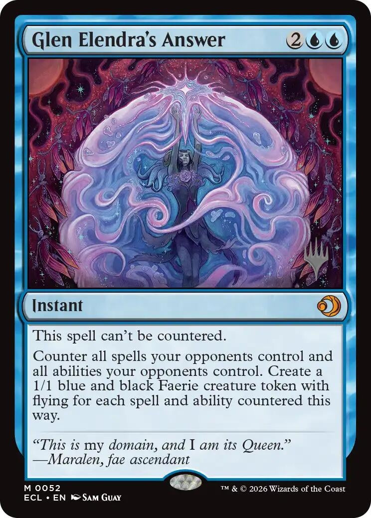 Image for Glen Elendra's Answer (52) [Lorwyn Eclipsed] - Magic: The Gathering