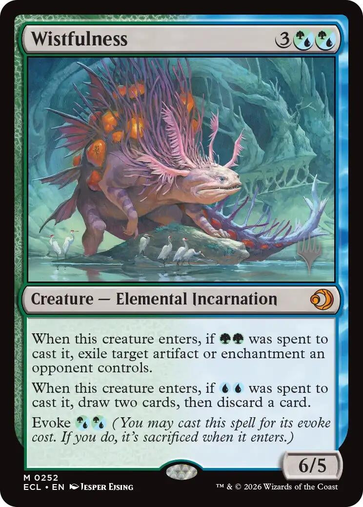 Wistfulness (252) [Promo Pack: Lorwyn Eclipsed]