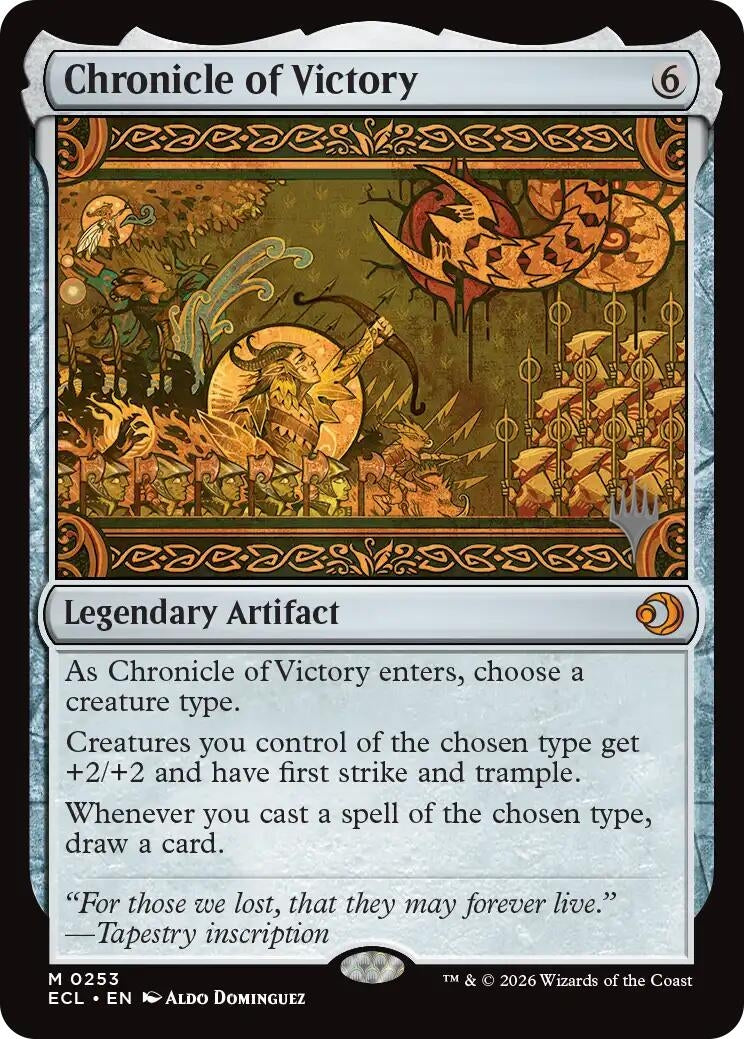 Image for Chronicle of Victory (253) [Lorwyn Eclipsed] - Magic: The Gathering