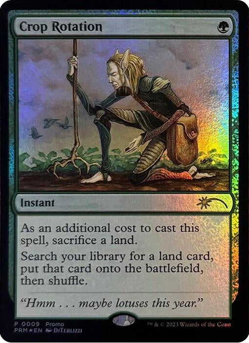 Image for Crop Rotation (Graphic Novel Insert) (9) [Media Promos] - Magic: The Gathering