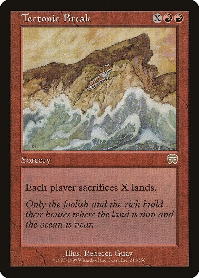 Image for Tectonic Break (216) [Mercadian Masques] - Magic: The Gathering