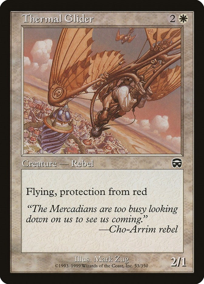 Image for Thermal Glider (53) [Mercadian Masques] - Magic: The Gathering