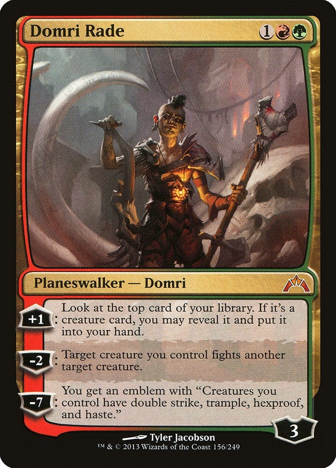 Image for Domri Rade (156) [Gatecrash] - Magic: The Gathering