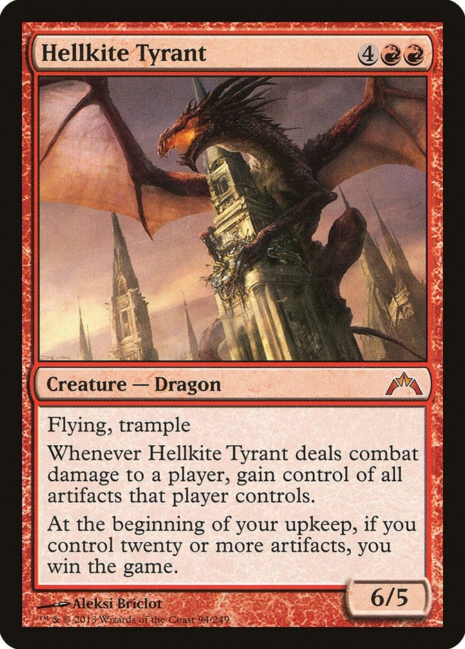 Image for Hellkite Tyrant (94) [Gatecrash] - Magic: The Gathering