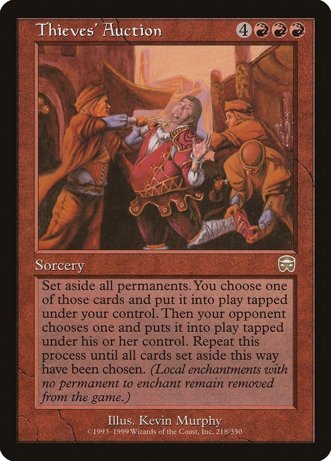 Image for Thieves' Auction (218) [Mercadian Masques] - Magic: The Gathering